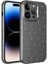 Apple iPhone Uyumlu 14 Pro Max Kılıf Kamera Korumalı Simli Koton Silikon 1