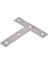 Quanbu 5 Adet Açı Plakası Köşe Desteği Düz T Şekli Onarım Braketi 80MM x 80MM (Yurt Dışından) 5