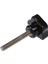 Quanbu M8 x 50MM Konu Yedek Yıldız El Topuzu Sıkma Vidası Siyah Gümüş Ton (Yurt Dışından) 5