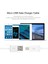1m 3ft Yuvarlak V8 Usb'den Mikro Usb'ye Samsung Beyaz Için Kaliteli Şarj Veri Kablosu (Yurt Dışından) 4