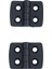 Srıwen 10 Adet Güçlendirilmiş Siyah Plastik Kapı Menteşeleri 40MM x 30MM (Yurt Dışından) 2