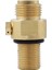 JINMY-M18X1.5 Co2 Valf Adaptörü Değiştirilebilir Transverter, Soda Makinesi Değiştirilebilir Valf Için Uygun, Sodastream CGA320 Için Kullanılan (Yurt Dışından) 1