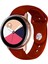 Samsung Gear S3 Frontier Uyumlu Klasik Kordon - Bordo 1