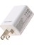 Remax Telefon Şarj Cihazı Fişi / Seyahat Şarj Cihazı 2 USB Bağlantı Noktası + USB Mikro Veri Kablosu Kombinasyonu 5V-2.4A - Abd Tak (Yurt Dışından) 2