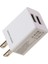 Remax Telefon Şarj Cihazı Fişi / Seyahat Şarj Cihazı 2 USB Bağlantı Noktası + USB Mikro Veri Kablosu Kombinasyonu 5V-2.4A - Abd Tak (Yurt Dışından) 3