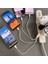 Çoklu 4'ü 1 Arada USB C Uzun Şarj Kablosu Şarj Kablosu Çoklu Bağlantı Noktaları Cep Telefonları Için Şarj Kablosu Tip C Konektörü (Yurt Dışından) 2