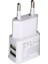 Çift USB Şarj Cihazı 2A Hızlı Şarj Seyahat Ab Tak Adaptörü Taşınabilir Duvar Şarj Cihazı Cep Telefonu Kablosu iphone Samsung (Yurt Dışından) 1
