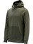 Erkek Standart Fit Kapüşonlu Cepli Haki Sweatshirt 1