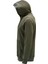 Erkek Standart Fit Kapüşonlu Cepli Haki Sweatshirt 3
