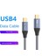 Bilgisayar Dizüstü Bilgisayarları Için Type-C - C Kablo USB 3.1 Gen2 Video Naylon Dokuma Alaşım Hattı (Yurt Dışından) 2