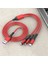 3in1 Veri USB Kablosu iPhone Android Için Hızlı Şarj Cihazı Şarj Kablosu Xiaomi Huawei Samsung Için Şarj Kablosu iPad Için (Yurt Dışından) 1