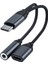 2'si 1 Arada Tip C - 3,5 mm Kulaklık ve Şarj Adaptörü USB C - Aux Ses Jakı Yüksek Çözünürlüklü Dac ve Hızlı Şarj Kablosu (Yurt Dışından) 2