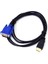 1.8m HDMI - VGA Kablosu Hd 1080P HDMI Erkek - Pc Laptop Için VGA Erkek Video Dönüştürücü Adaptör (Yurt Dışından) 2