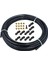 1/4 Inç Slip-Lock Misting Nozulları Kiti Patio Misting Için Sis Nozulları (Yurt Dışından) 1