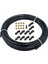 1/4 Inç Slip-Lock Misting Nozulları Kiti Patio Misting Için Sis Nozulları (Yurt Dışından) 5