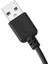 5x USB Kablosu 5,5mm / 2,1mm 5V Dc Jak Kablosu (Siyah, 75CM) (Yurt Dışından) 5