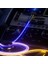 Cep Telefonu Kabloları Rgb Parlayan Şarj Kabloları LED Işık Mikro USB C Tipi Şarj Cihazı iPhone 13 12 Xiaomi Samsung Huawei Telefon (Yurt Dışından) 3