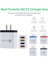 Ab/abd Tak 4 USB Bağlantı Noktası Qc3.0 Hızlı Şarj Seyahat Duvar Şarj Cihazı Güç Adaptörü (Yurt Dışından) 3