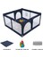 Playard Güvenli Bebek ve Çocuk Oyun Alanı Oyun Parkı 125X125 Oyun Matı ve Topları 1