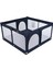 Playard Güvenli Bebek ve Çocuk Oyun Alanı Oyun Parkı 125X125 Oyun Matı ve Topları 4