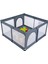 Playard Güvenli Bebek ve Çocuk Oyun Alanı Oyun Parkı 125X125 Oyun Matı ve Topları 2