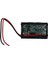 Kırmızı LED Dijital Ekran Voltmetre Mini Gerilim Ölçer Volt Test Cihazı Paneli Dc 12V Arabalar Motosikletler Araçlar Için USB 5V2A Çıkışı 12.6V (Yurt Dışından) 1