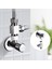 2x Pirinç 3 Yollu Su Yönlendirici Adaptör Hızlı Kurulum Banyo Duş Bide Açısı Yedek Vana Konnektörü (Yurt Dışından) 2