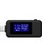 Tip-C Çok Işlevli Çift USB Voltmetre Test Cihazı Monitör Akım Gerilim Ölçer - Siyah, Beyaz (Yurt Dışından) 1