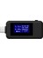 Tip-C Çok Işlevli Çift USB Voltmetre Test Cihazı Monitör Akım Gerilim Ölçer - Siyah, Beyaz (Yurt Dışından) 2