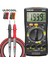 Dijital Multimetre Ultra-Ince Depolama Profesyonel Multimetre Otomatik Voltmetre Ac Dc 220V Direnç El Test Cihazı (Yurt Dışından) 1