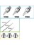 Nanlıy-10 Parça Airbrush Memesi Iğne Memesi Kapağı Kiti Anahtarı ile Airbrush Yedek Parçalar Airbrush Püskürtücü Aksesuarları Için (Yurt Dışından) 5
