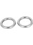 Ncanruı 20MM x 3mm Paslanmaz Çelik Dokuma Çemberleme Kaynaklı O Yüzükler 10 Adet (Yurt Dışından) 1