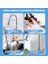 Namuny Musluk Havalandırıcı, 3 Modlu Mutfak Banyo Musluk Fıskiye Filtresi, 2 (M22 ve F24) Adaptörlü, 360 Derece Dönebilen Musluk Gümüş (Yurt Dışından) 5