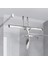 Kapı Kancaları Üzerinde Duş, Banyo Çerçevesiz Cam Duş Kapısı Için Havlu Kancaları, Duş Silecek Kancaları, Gümüş (Yurt Dışından) 2