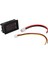Dijital Gerilim Ölçer DC100V 10A Mavi+Kırmızı LED Amp Çift (Yurt Dışından) 2