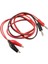 Multer Için 1m 4mm Banana Plug Prob Kablosu Timsah Test Ucu Klipsi (Yurt Dışından) 2