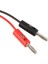 Multer Için 1m 4mm Banana Plug Prob Kablosu Timsah Test Ucu Klipsi (Yurt Dışından) 5