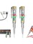 Zoroom 2 Adet 24-250 V Elektrikçi Devre Test Cihazı Kalem, Duyarlı Elektrik Test Cihazı Kalem, LED Gösterge Işığı ile Su Geçirmez (Yurt Dışından) 1