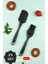 Maksi Silikon Fırça ve Spatula 2 Li Set 1