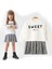 Kız Çocuk Sweet Baskılı Sweatshirt Piti Kare Etekli Takım 6260 1