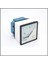 AC Volt Metre 400/110V Gerilim Trafosu Girişli, Skala 0-500V 72x72mm. 90° 1