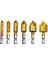 Adet Havşa Matkap Ucu Seti 1/4 ''hex Shank Hss 5 Flüt Havşa 6MM-19MM Sevıch (Yurt Dışından) 1