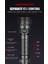 12LED LED El Feneri Zoom Orch USB Şarj Edilebilir Su Geçirmez El Feneri (Yurt Dışından) 5