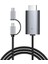 Mikro USB Tip C - HDMI Uyumlu Kablo Av Adaptör Kablosu 1080P (Yurt Dışından) 2