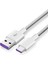 Huawei Süper Hızlı Şarj Için Type-C Veri Kablosu 5A Veri Kablosu Type-C Şarj Beyaz 1 M (Yurt Dışından) 1