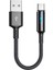 Fonken Mini USB C Kablosu 0.25 M Veri Kablosu Samsung A5 S8 S9 Artı Xiaomi Hızlı Şarj Güç Bankası Kısa Mikro USB Telefon Kabloları (Yurt Dışından) 1