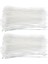Nxfdsıoz Kablo Bağları Sarar / Fermuarlı Bağlar, Beyaz 400 Adet 150MMX3MM (Yurt Dışından) 5