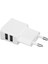 Samsung iPhone Htc Moto Mükemmel Beyaz Ab Için 2A Çift 2 Port USB Ab Duvar Şarj Adaptörü (Yurt Dışından) 5