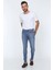 Digital Jeans Dar Kesim Slim Fit Erkek Açık Mavi Kot Pantolon 2