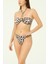 Straplez Aksesuarlı Bikini Takım 3